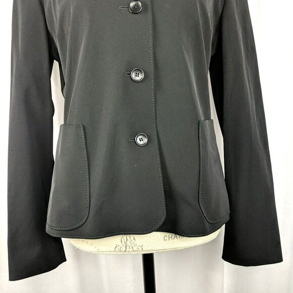 Strenesse Black Blazer 8 Career Work Business - Picture 3 of 9